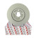 Brake Disc PREMIER DDF1596C Ferodo, Thumbnail 3
