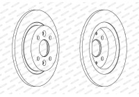 Brake Disc PREMIER DDF1600 Ferodo