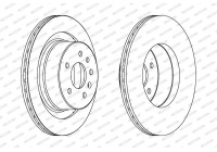 Brake Disc PREMIER DDF1604 Ferodo