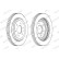 Brake Disc PREMIER DDF1611C-1 Ferodo, Thumbnail 2