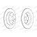 Brake Disc PREMIER DDF1616 Ferodo, Thumbnail 2