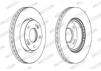 Brake Disc PREMIER DDF1619C Ferodo
