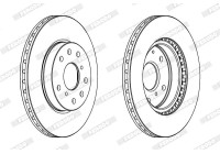 Brake Disc PREMIER DDF1620C Ferodo