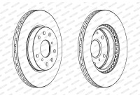 Brake Disc PREMIER DDF1620C Ferodo
