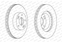 Brake Disc PREMIER DDF1630C Ferodo