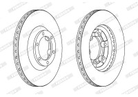 Brake Disc PREMIER DDF1633 Ferodo