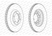 Brake Disc PREMIER DDF1633 Ferodo