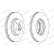 Brake Disc PREMIER DDF1634C-1 Ferodo, Thumbnail 2