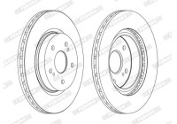 Brake Disc PREMIER DDF1635C Ferodo