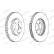 Brake Disc PREMIER DDF1638C-1 Ferodo, Thumbnail 2