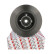Brake Disc PREMIER DDF1641-1 Ferodo, Thumbnail 3