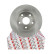 Brake Disc PREMIER DDF1645 Ferodo, Thumbnail 3