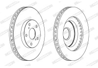 Brake Disc PREMIER DDF1646C Ferodo