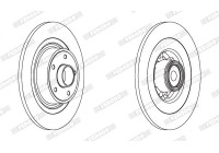 Brake Disc PREMIER DDF1655-1 Ferodo