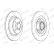 Brake Disc PREMIER DDF1656-1 Ferodo, Thumbnail 2
