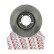 Brake Disc PREMIER DDF1658 Ferodo, Thumbnail 3