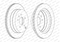 Brake Disc PREMIER DDF1660C Ferodo
