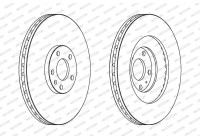 Brake Disc PREMIER DDF1661C-1 Ferodo
