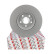 Brake Disc PREMIER DDF1663C Ferodo, Thumbnail 3