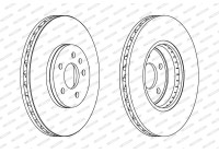 Brake Disc PREMIER DDF1664C Ferodo