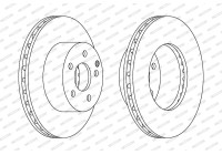 Brake Disc PREMIER DDF1668 Ferodo