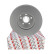 Brake Disc PREMIER DDF1692C-1 Ferodo, Thumbnail 3