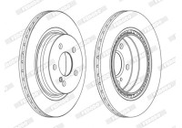Brake Disc PREMIER DDF1700C Ferodo