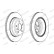 Brake Disc PREMIER DDF1715C Ferodo, Thumbnail 2