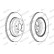 Brake Disc PREMIER DDF1715C Ferodo, Thumbnail 2