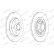 Brake Disc PREMIER DDF1734-1 Ferodo, Thumbnail 2