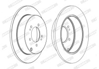 Brake Disc PREMIER DDF1737C Ferodo