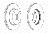 Brake Disc PREMIER DDF1738C Ferodo