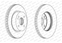 Brake Disc PREMIER DDF1738C Ferodo