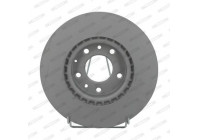 Brake Disc PREMIER DDF1739C Ferodo