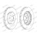 Brake Disc PREMIER DDF1742C Ferodo, Thumbnail 2