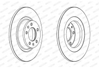 Brake Disc PREMIER DDF1744 Ferodo