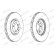 Brake Disc PREMIER DDF1747C-1 Ferodo, Thumbnail 2