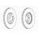 Brake Disc PREMIER DDF1747C-1 Ferodo, Thumbnail 2