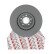 Brake Disc PREMIER DDF1747C-1 Ferodo, Thumbnail 3