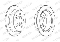 Brake Disc PREMIER DDF1753C Ferodo