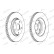 Brake Disc PREMIER DDF1756 Ferodo, Thumbnail 2