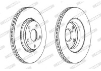 Brake Disc PREMIER DDF1756C Ferodo