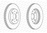 Brake Disc PREMIER DDF1758C Ferodo