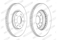 Brake Disc PREMIER DDF1768C Ferodo