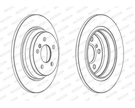 Brake Disc PREMIER DDF1770C Ferodo