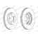 Brake Disc PREMIER DDF1775C Ferodo, Thumbnail 2