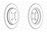 Brake Disc PREMIER DDF1781C Ferodo