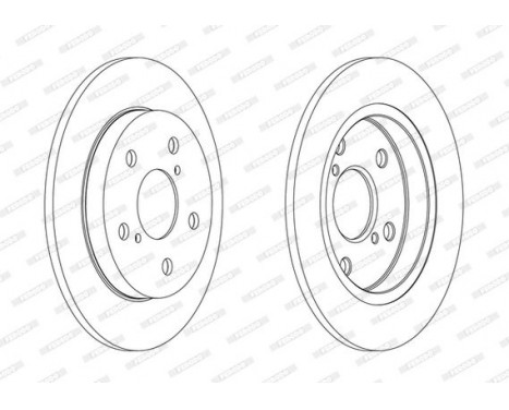 Brake Disc PREMIER DDF1788C Ferodo