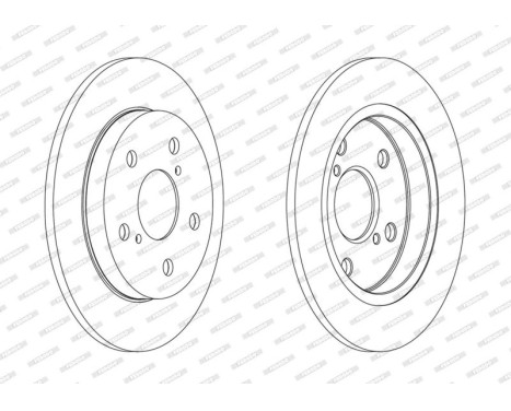 Brake Disc PREMIER DDF1788C Ferodo