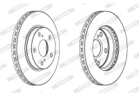 Brake Disc PREMIER DDF1789C Ferodo